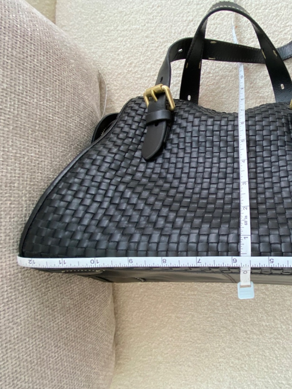 Cole Haan woven leather bag - Picture 9 of 9